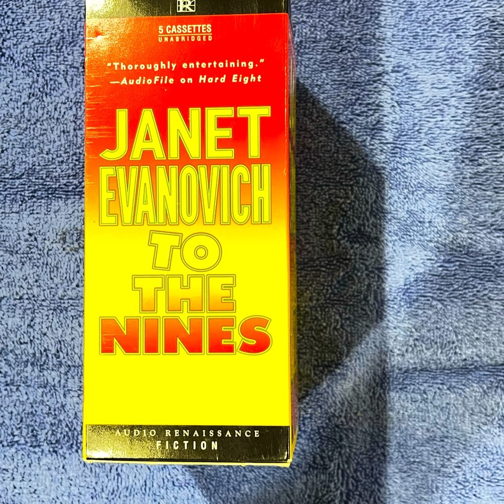 Janet Evanovich Audio book on cassette tapes